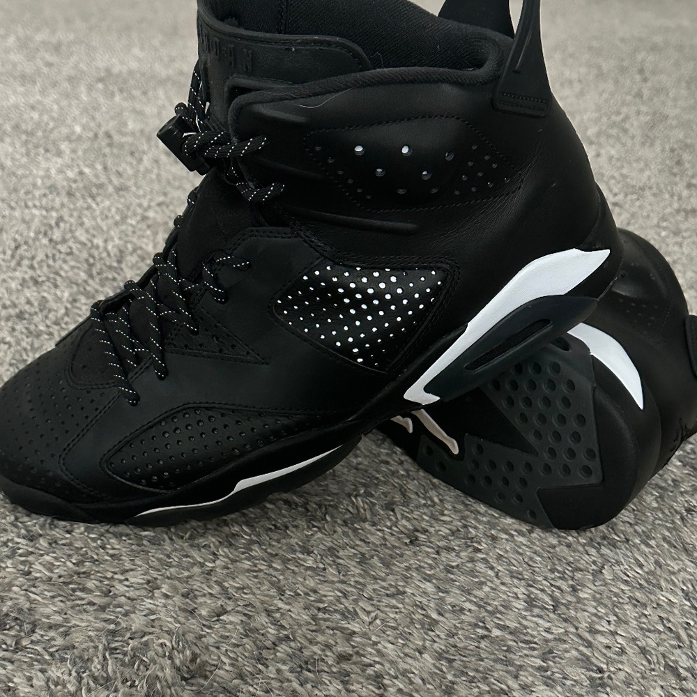 Jordan black cat 6’s